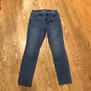 Size 12 old navy straight leg jeans